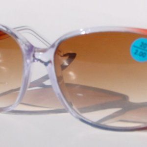 Vintage 90's Lady High Fashion Reading Sunglasses
